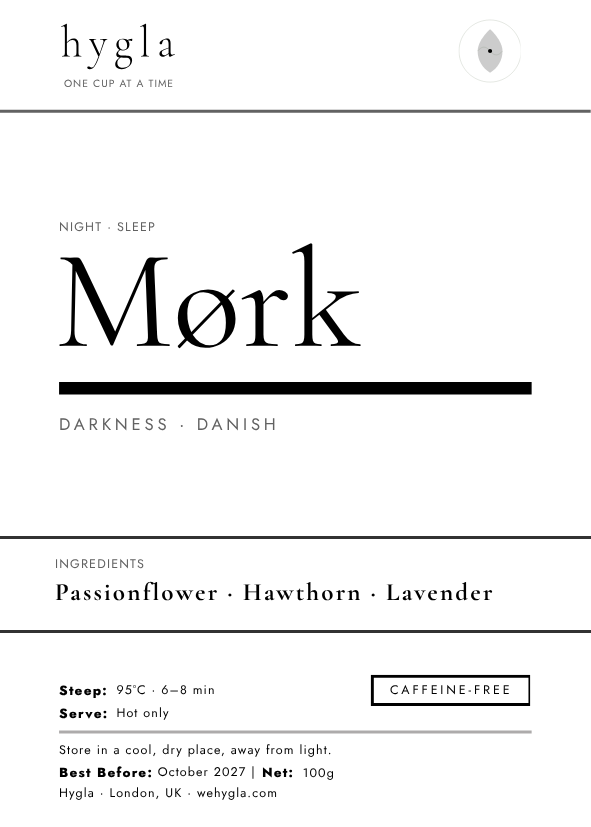 Mørk – tea blend